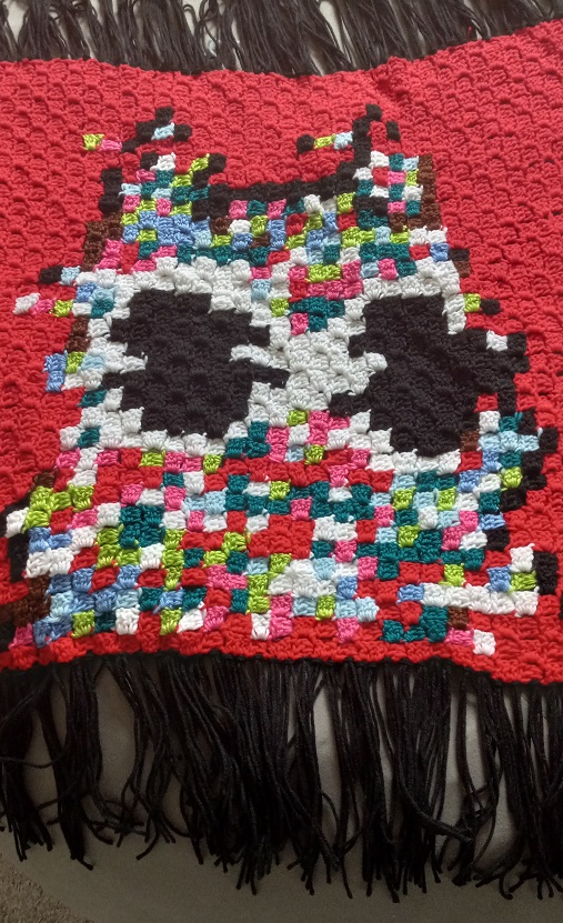 Encouraging Owl Crochet Throw